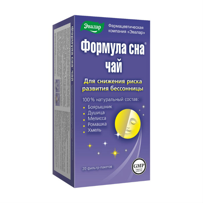 Формула сна  ф/п 1,5 №20 Эвалар  ЗАО