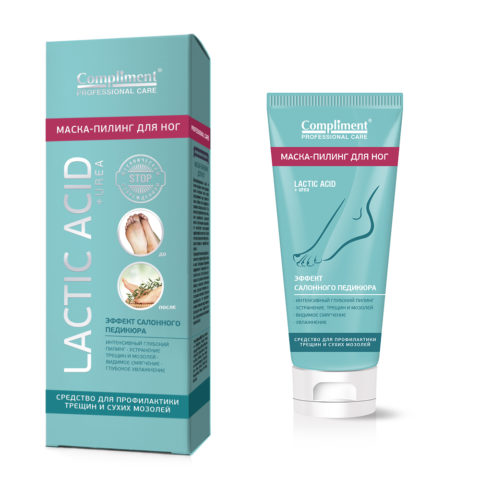 Комплимент (Compliment) Professional Care Маска-пилинг для ног 80мл