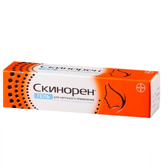 Скинорен гель д/наружн примен 15% 50г