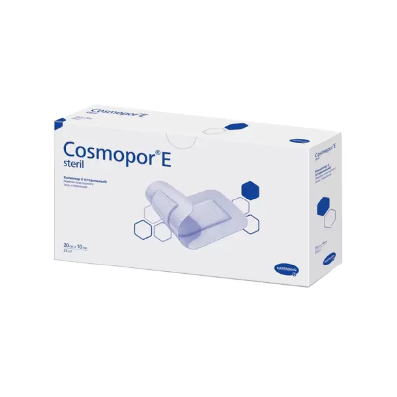 Повязка Космопор Е 10смX20см №25 п/операц самокл стер