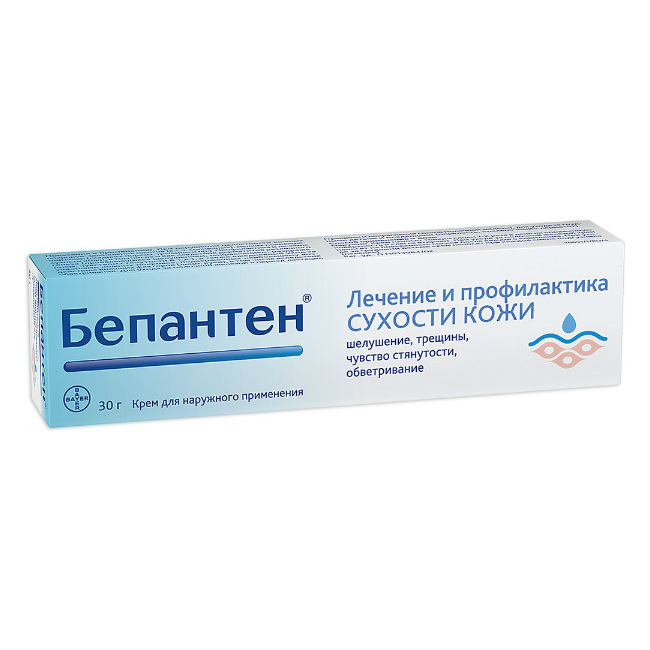 Бепантен крем д/наружн. прим. 5% 30г