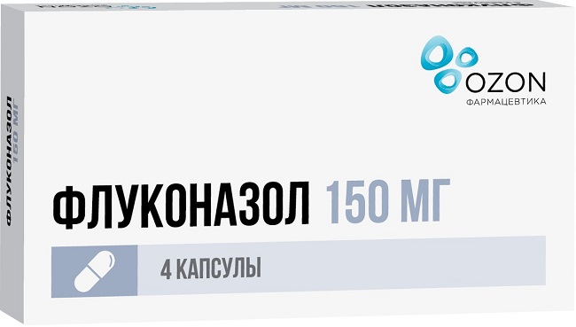 Флуконазол капс 150мг №4 Озон ООО