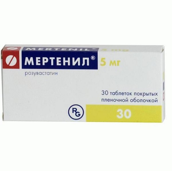 Мертенил табл.п.п.о. 5мг №30