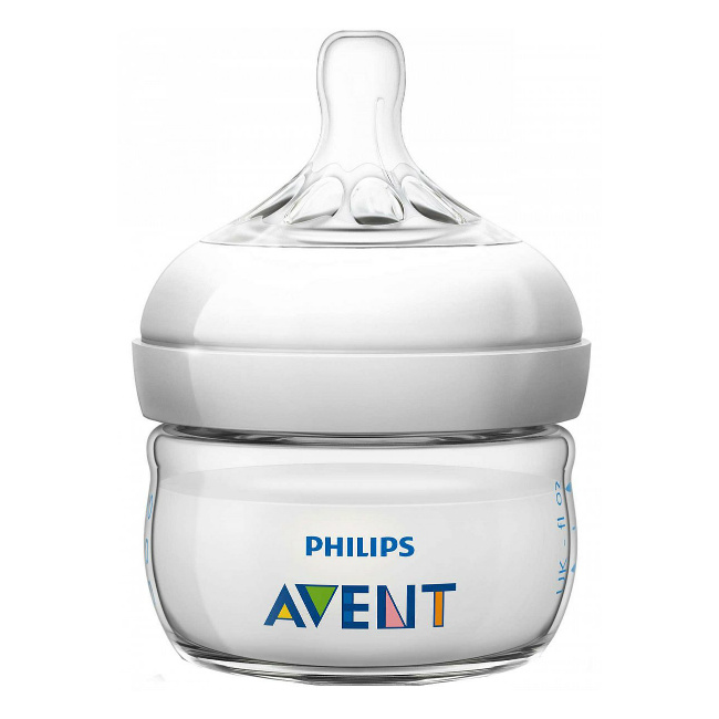 AVENT БУТЫЛОЧКА ДЛЯ КОРМЛЕНИЯ 60МЛ NATURAL SCF039/17 Avent Limited