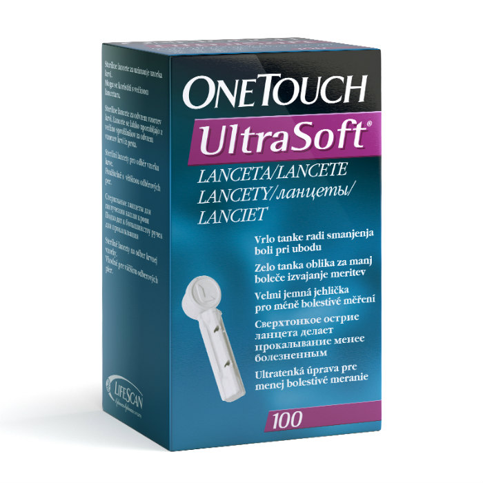 Ван Тач (OneTouch) Ultra Soft Ланцеты №100