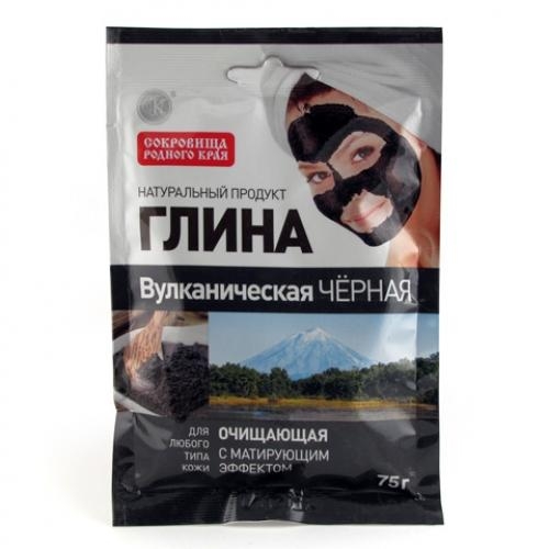 Фитокосметик глина 75г черн вулканическая Фитокосметик ооо