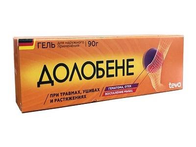 Долобене гель д/наружн. прим. 90г