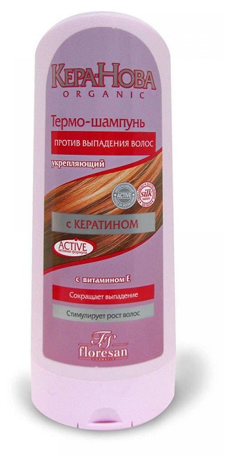 Флоресан Кера-Нова термо-шампунь 400мл против выпадения волос