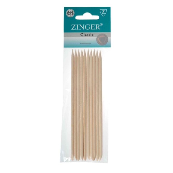 ЗИНГЕР (ZINGER) ORIGINAL ДЕРЕВЯННЫЕ ПАЛОЧКИ (14 СМ\10 ШТ) ОВАЛЬН. ФОРМА ЛОПАТКИ ZINGER