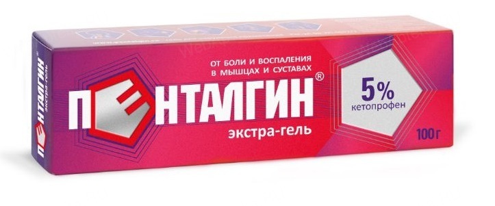 Пенталгин Экстра-Гель гель д/наруж примен 5% 100г