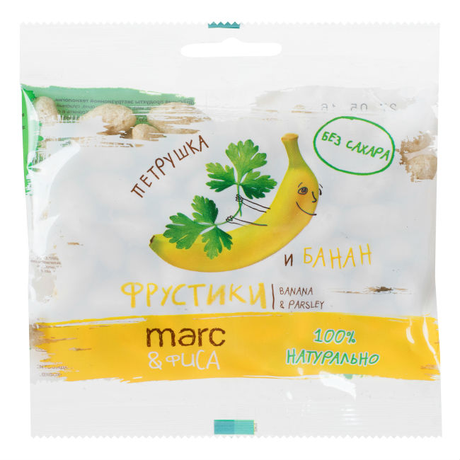 ФРУСТИКИ MARC&ФИСА ПЕТРУШКА И БАНАН 15 Г Marc&Фиса