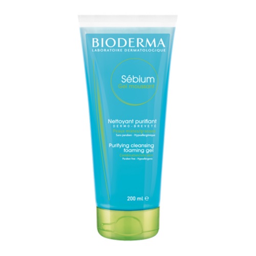 Биодерма (Bioderma) Себиум/Sebium Гель-мусс очищающий туба без помпы 200 мл Биодерма