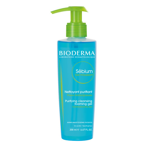 Биодерма (Bioderma) Себиум/Sebium Гель-мусс очищающий флакон с помпой 200 мл Био