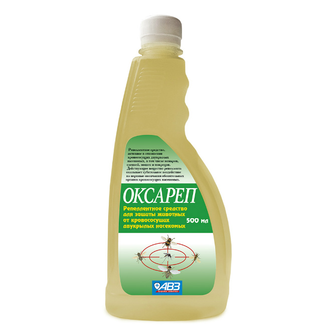ОКСАРЕП РЕПЕЛЛЕНТ 0,5 Л АГРОВЕТЗАЩИТА Агроветзащита НВЦ