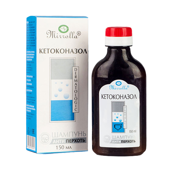 Мирролла (Mirrolla) Шампунь от перхоти с кетоконазолом 2% 150мл