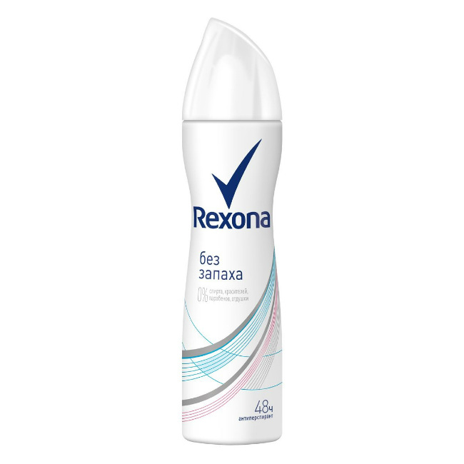 Рексона (Rexona) Антиперспирант аэрозоль женский Без запаха 150 мл Юнилевер Русь