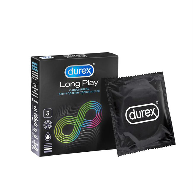 Дюрекс (Durex) Long Play презервативы №3 продлев половой акт