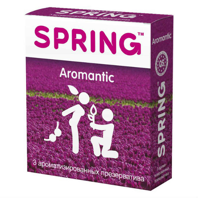 Спринг (Spring) Презервативы Aromantic ароматизированные 3 шт Донгтай БиоМед Индастриал