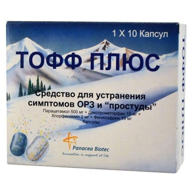 Тофф Плюс капс №10 Panacea Biotec