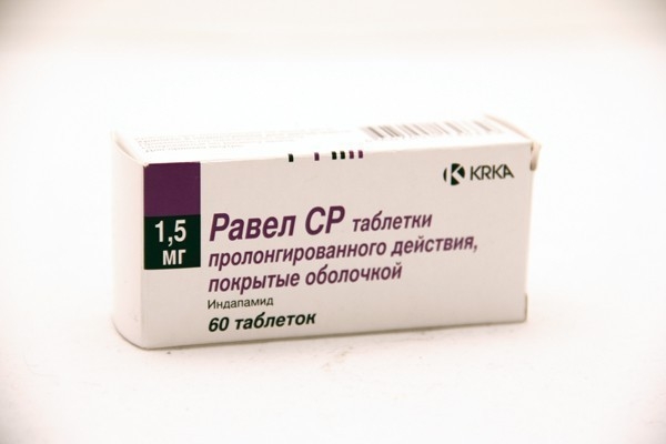 Равел СР табл.п.п.о.с пролонг.высвоб. 1,5мг №60