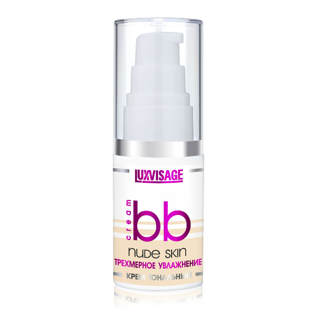 Люкс Визаж (Lux Vizage) Тональный крем BB Nude Skin 02 тон Nude 30 г