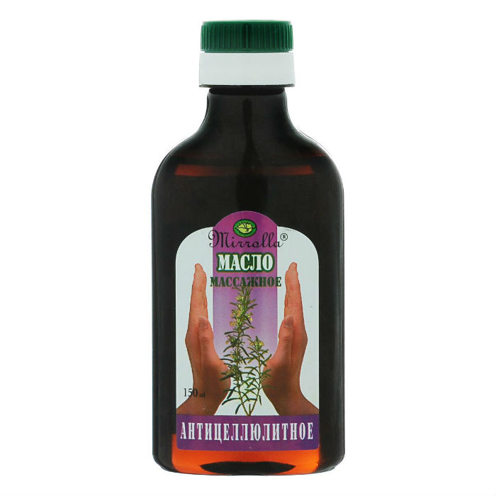 Мирролла (Mirrolla) Масло массажное 150мл антицеллюлитное