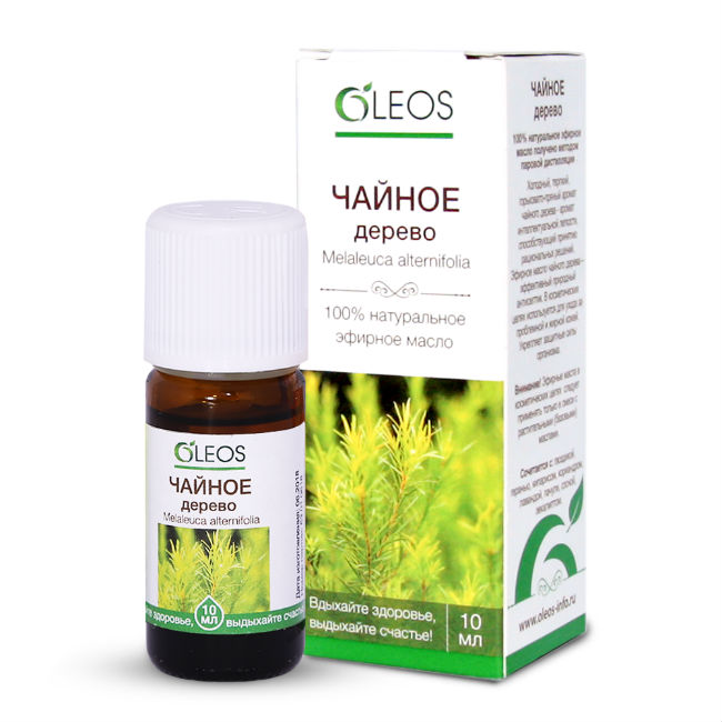 Олеос (Oleos) Масло эфирн 10мл чайное дерево
