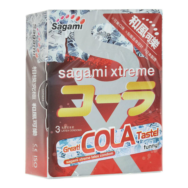 ПРЕЗЕРВАТИВЫ SAGAMI XTREME COBRA 3 ШТ Sagami Manufacturers Sdn.Bhd.