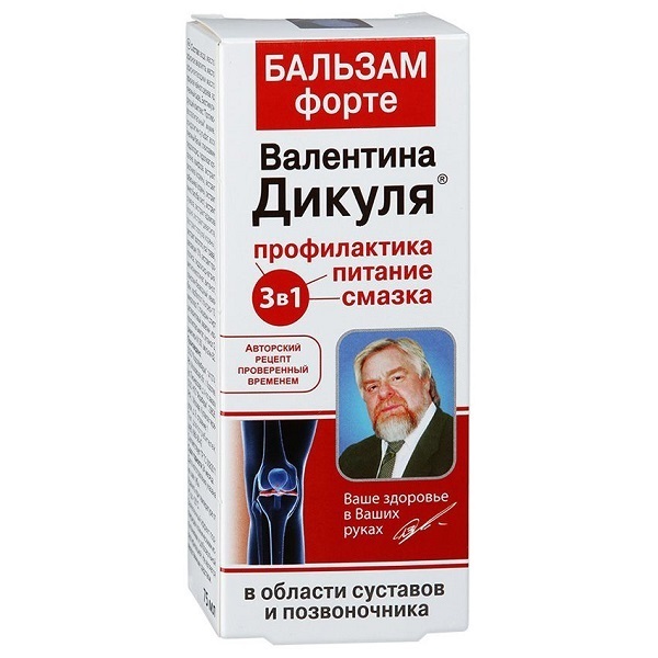 В.Дикуль Бальзам форте д/суставов и позвон 75мл