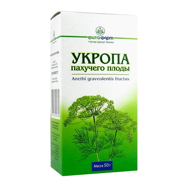 Укроп Пахучий плоды пач 50г Фитофарм ПКФ Анапа ООО