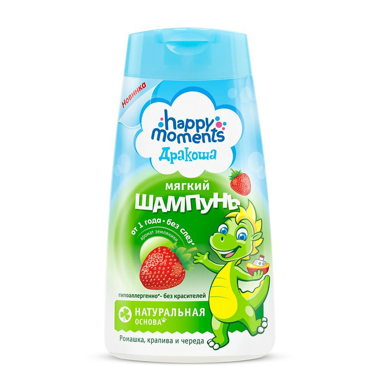 Дракоша Шампунь мягк 240мл 12+ мес земляника