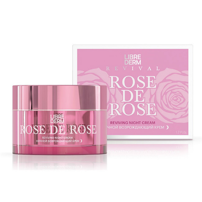 Либридерм Rose de Rose крем ночной 50мл возрождающий Дина+ ООО