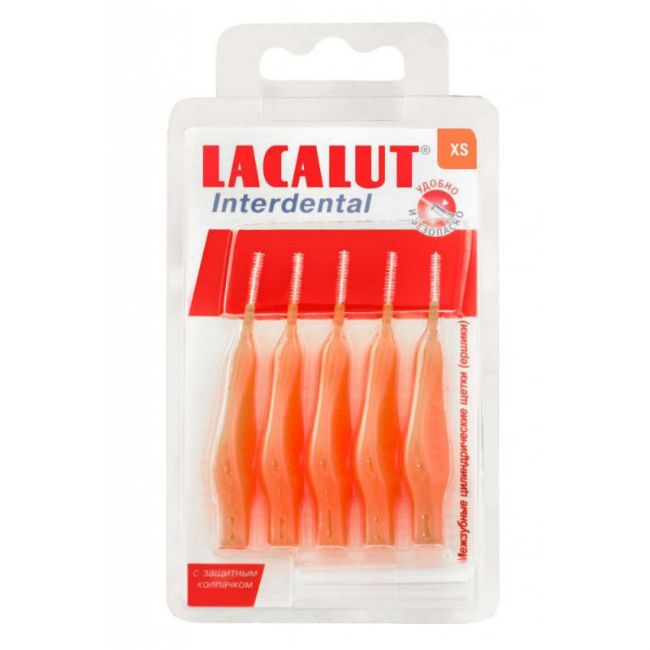 Лакалют (Lacalut) Interdental Ершики межзубные цилиндрические XS №5