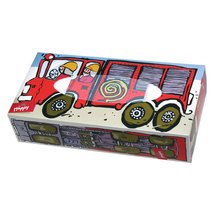 Белла Бэби Хэппи  платки носовые №100 цементовоз TZMO