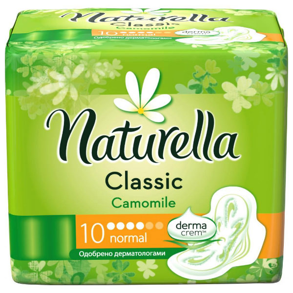 Натурелла (Naturella) Camomile Classic Normal прокладки гигиен №10