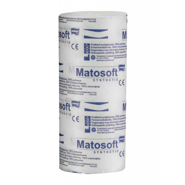 Прокладка под гипсовые повязки Матопат Matosoft Synthetic 10 см х 300 см 12 шт. ТЗМО С.А.