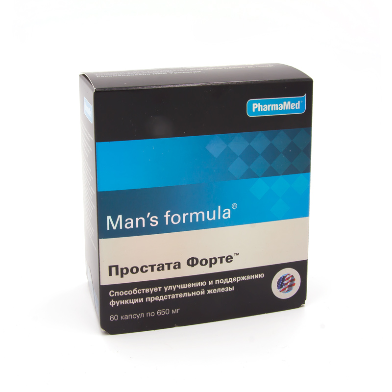 Мен С Формула (Man's formula) Простата Форте капс. №60