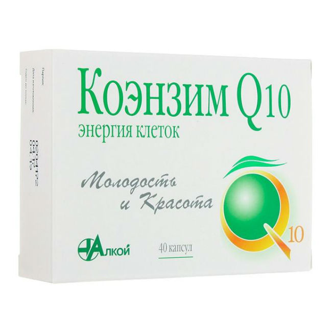 Коэнзим Q10 Энергия клеток,капс 500мг №40