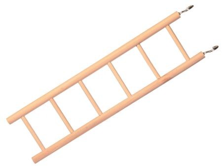 TRIXIE 28 см 6 ступенек лестница для попугая деревянная 1х4 ООО 