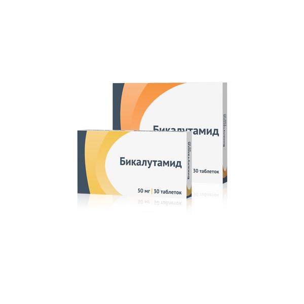 Бикалутамид таблетки покрытые пленочной оболочкой 50мг №30 Озон