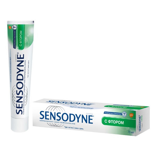 Сенсодин (Sensodyne) F с фтором з/паста 75мл