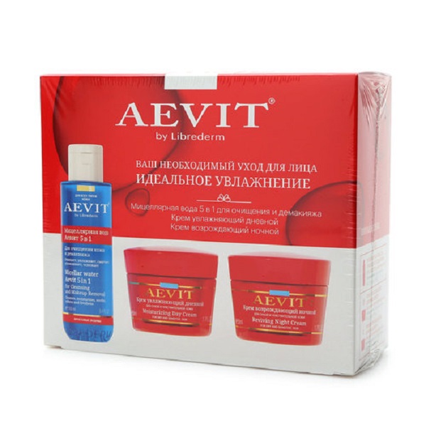 LIBREDERM НАБОР АЕВИТ ИДЕАЛЬНОЕ УВЛАЖНЕНИЕ ДЛЯ УХОДА ЗА ЛИЦОМ Дина+ ООО