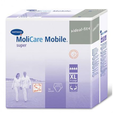 Моликар (MoliCare) Mobile Super трусы-подгузники р.XL №14