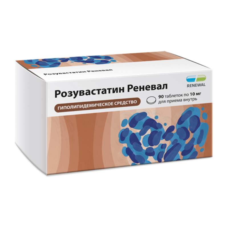 Розувастатин Реневал таб ппо 10мг №90