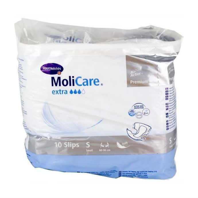 Моликар (MoliCare) Premium Extra Soft подг д/взрослых р.S №10