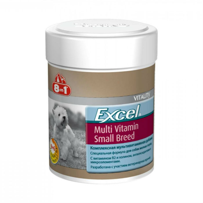 8В1 (8IN1) EXCEL SMALL BREED MULTI VITAMIN МУЛЬТИВИТАМИННЫЙ КОМПЛЕКС ДЛЯ СОБАК М  ПЕТ ПРОДАКТС ГМБХ