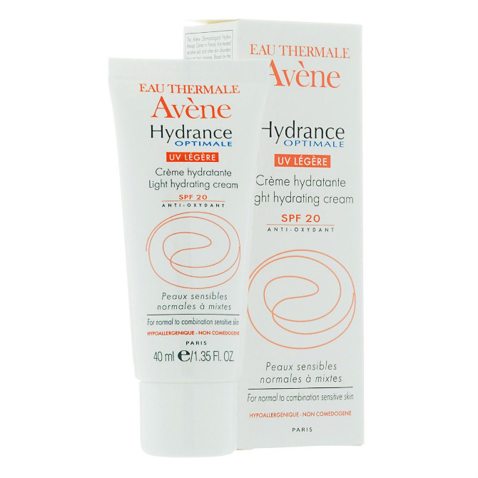 Авен (Avene) Гидранс Оптималь Лежер UV20/Hydrance Optimale Legere UV20 Крем для