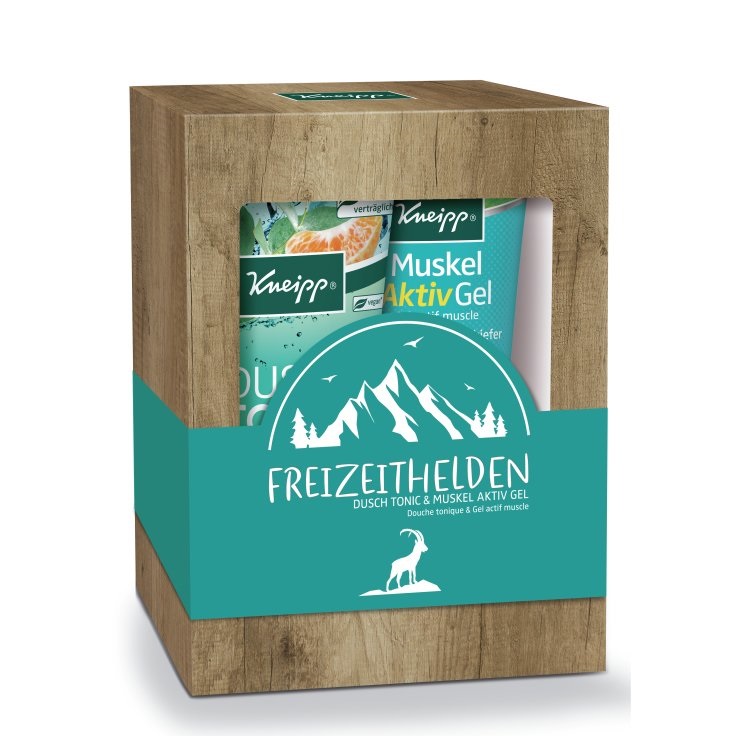 Kneipp Freiezeithelden Подарочный набор (Гель с Арникой и Сосной Горной+Душ-тоник) 200мл №2