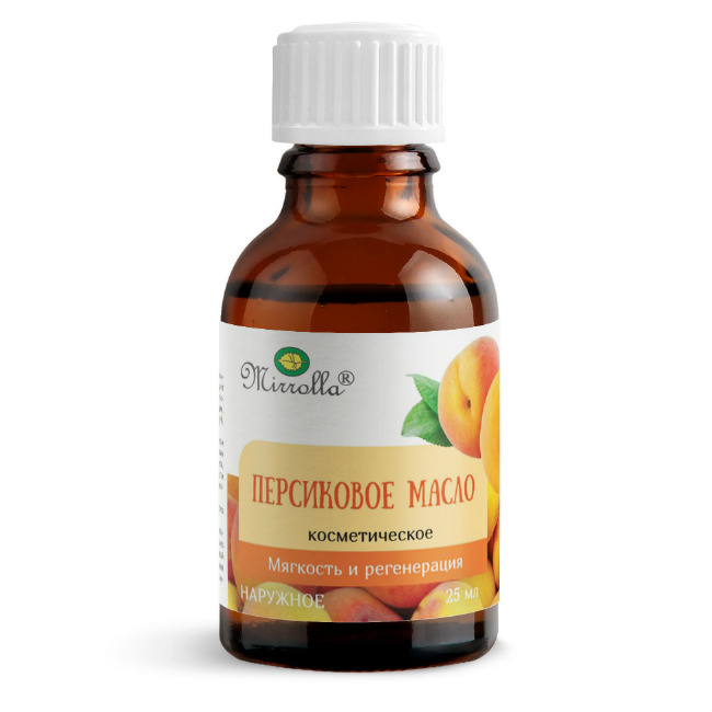 Мирролла масло косметическое 25мл персиковое