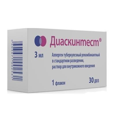 Диаскинтест р-р д/в/к введ 0,1мл/доз 30ДОЗ фл 3мл №1 Генериум  АО